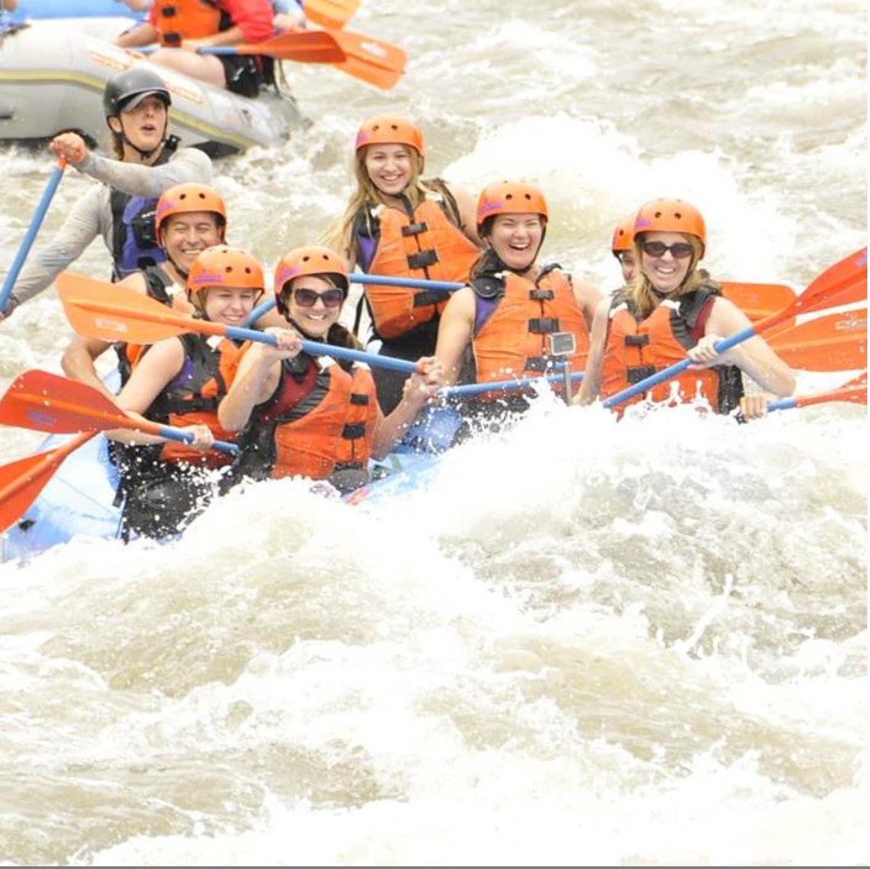 Rafting on the Arkansas River in Cañon City, CO