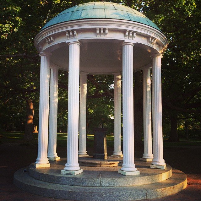 The Old Well back in Chapel Hill - what a beautiful place