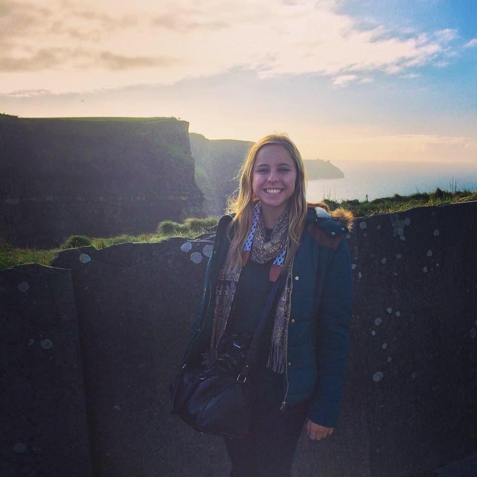 Me at the beautiful Cliffs of Moher!